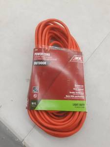 lot 8983 image: 50ft Light Duty Extension Cord