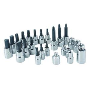 lot 8992 image: Craftsman Tools 25-Piece 14-in 38-in Drive Torx Driver Sockett, Worx Weed Eater Line