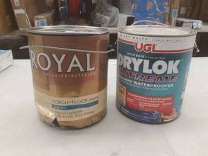 lot 8999 image: Porch Paint, Drylok Paint