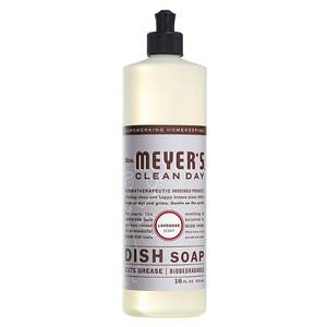 lot 9517 image: Mrs. Meyers Clean Day Lavender Scent Liquid Dish Soap - 16oz