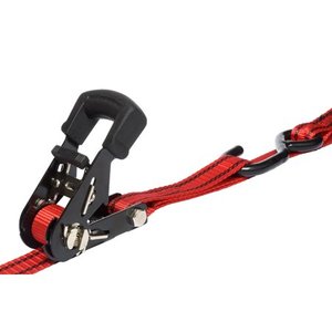 lot 9540 image: ProGrip 318420 6 x 1 Standard Duty Ratchet with Small Bar Handle, Hook Loop and S Hooks - Pair