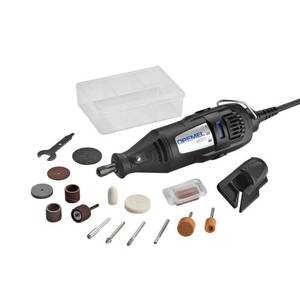 lot 9551 image: Dremel 200-115 Two Speed Rotary Tool Kit