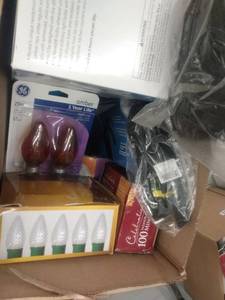 lot 9573 image: box of miscellaneous ace items