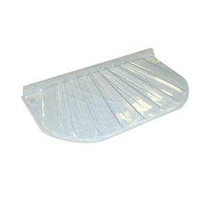 lot 9585 image: MacCourt 44-in x 25-in x 4-in Plastic Elongated Low Profile Window Well Covers