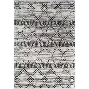 lot 510 image: Little Seeds Serenity Vintage WhtBlk 5 x 7 Rugs, 5x7, WhiteBlack