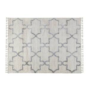 lot 511 image: Madison Park Vigo Geo Shag Woven Turkish Area Rugs for Living Room