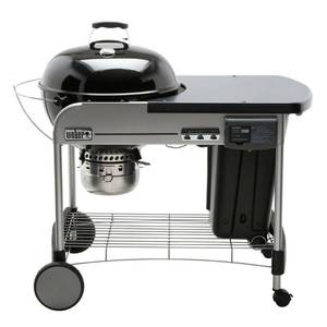 lot 527 image: Weber 15501001 Performer Deluxe Charcoal Grill Black