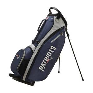 lot 546 image: Wilson NFL Carry Golf Bag, New England Patriots