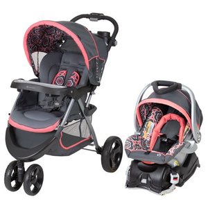 lot 558 image: Baby Trend Nexton Travel System - Coral Floral