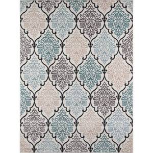 lot 585 image: Momeni Rugs Brooklyn Heights Collection Area Rug, 53 x 76, Multicolor