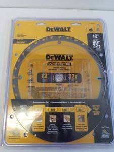 lot 2 image: Dewalt 12 saw blade new