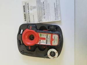 lot 20 image: Black & Decker Bullseye laser level stud finder