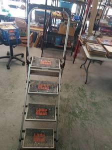 lot 28 image: Little Giant ladder