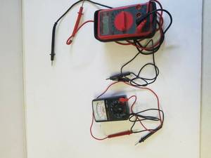 lot 41 image: Digital Multimeter and Analog Multimeter