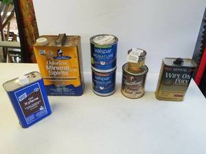 lot 80 image: paint,thinner