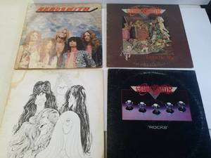 lot 110 image: Aerosmith records