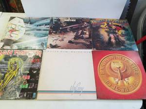 lot 137 image: Earth Wind & Fire Molly Hatchet Iron Maiden Frank Marino and mahogany rush the Alan Parsons Project records