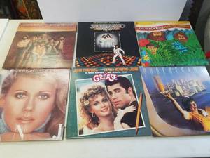 lot 141 image: soundtrack for Saturday Night Fever Olivia Newton-John Greece The Beach Boys Charlie Daniels Band Supertramp records