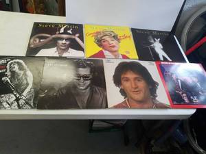 lot 147 image: Bette Midler Chevy Chase Bob and Doug McKenzie Robin Williams Steve Martin records
