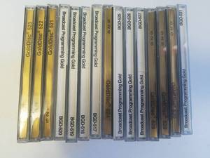 lot 176 image: 15 broadcast programming CDs
