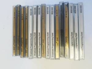 lot 177 image: 16 broadcast programming CDs