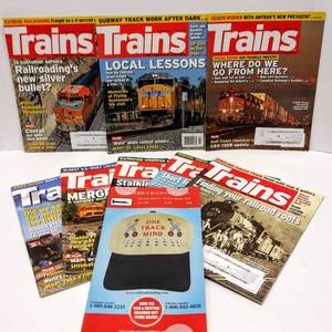 lot 532 image: 2016 & 2017 Trains Magazines  9