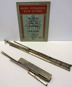 lot 535 image: 1947 Belwin Cornet (Trumpet) Sheet Music & The Buckeye Vintage Collapsible Music Stand