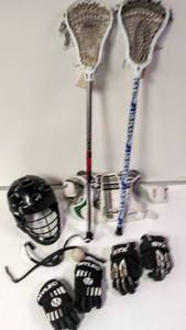 lot 572 image: Lacrosse Sticks & Gear