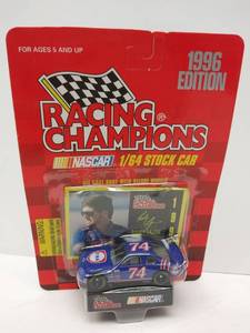 lot 558 image: Racing Champions 164 Scale Die Cast w Deluxe Wheels  1996 Edition  #74 Randy Lajoie