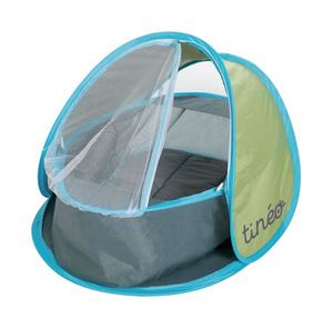 lot 580 image: Tineo Mobile Pop Up Tent for Baby  Padded Support, Mosquito Net, For up to 20 Lbs