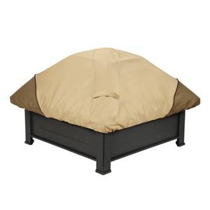 lot 582 image: Square Fire Pit Cover  Appears to be New