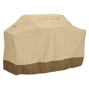 lot 584 image: Classic Accessories Barbecue Grill Cover Fits BBQs 64L x 24D x 48H  Model # 73922