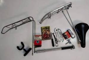 lot 602 image: Bicycle Accessories  Racks, Tube, Tools & More