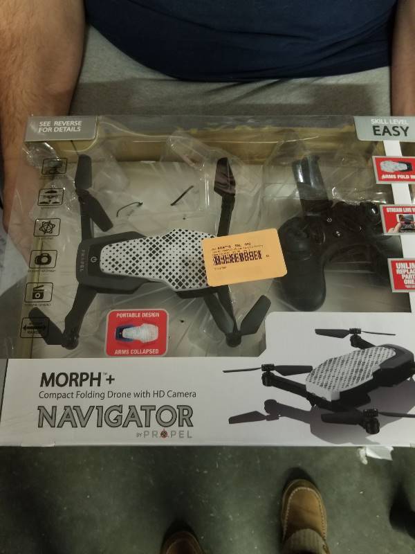 Propel navigator morph folding hd store streaming drone