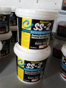 lot 2789 image: CHAPCO  Safe-Set 2 Pressure Sensitive Carpet Tile Adhesive (Releasable) Quart, Qty 2