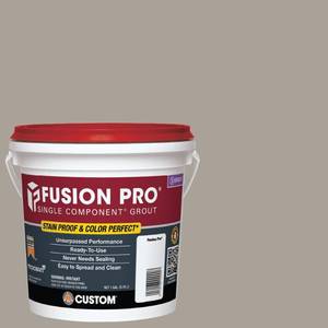 lot 2764 image: Fusion Pro #543 Driftwood 1 Gal. Single Component Grout, Qty 2