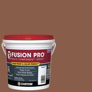 lot 2768 image: Fusion Pro #50 Nutmeg 1 Gal. Single Component Grout, Qty 1