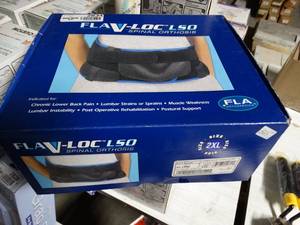 lot 2834 image: flav-Loc LSO 2XL Back Brace