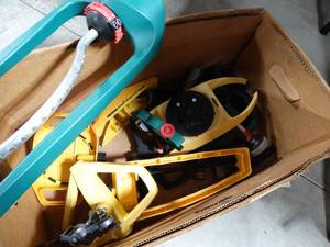 lot 2855 image: Box of Misc Yard Sprinklers