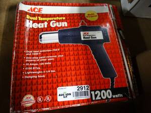 lot 2912 image: Ace Dual Temperature Heat Gun