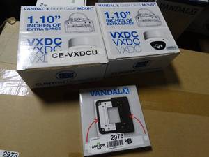 lot 2976 image: Lot of 2 Clinton Electronics CE-VXDC Vandal X Deep Case Mount