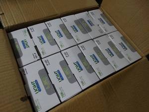 lot 2980 image: lot of 12 Flush Mount Led Light Fixtures