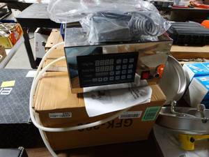 lot 2981 image: gfk-280 liquid filling machine