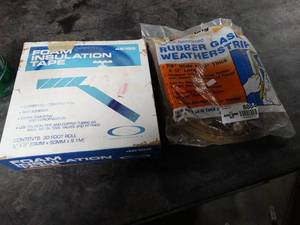 lot 8884 image: Foam Insulation tape and Weatherstripping