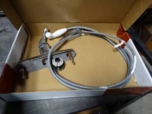 lot 8905 image: Faucet and two Hand Sprayers