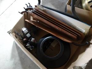 lot 8934 image: Ceiling  Fan With Fixture