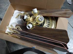 lot 8951 image: Ceiling Fan Fixture