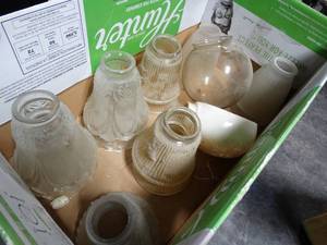 lot 8956 image: Lot of Assorted Light Shades