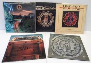 lot 9560 image: 5 Vintage BTO Albums  BachmanTurner Overdrive