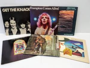 lot 9565 image: Lot of 6 Groundbreaking Albums  The Knack, Frampton, Santana, The Alan Parsons Project, Jethro Tull, & Bad Company